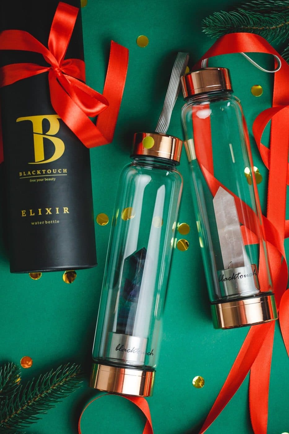 Пляшка для води Elixir з кристалом, 500 мл — фото 11