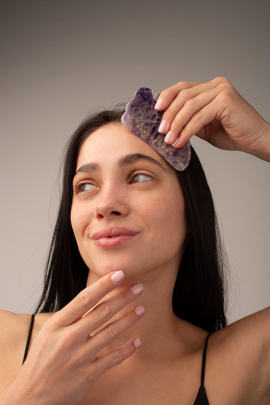 Комплект "Amethyst gua sha & argan oil" — фото 5