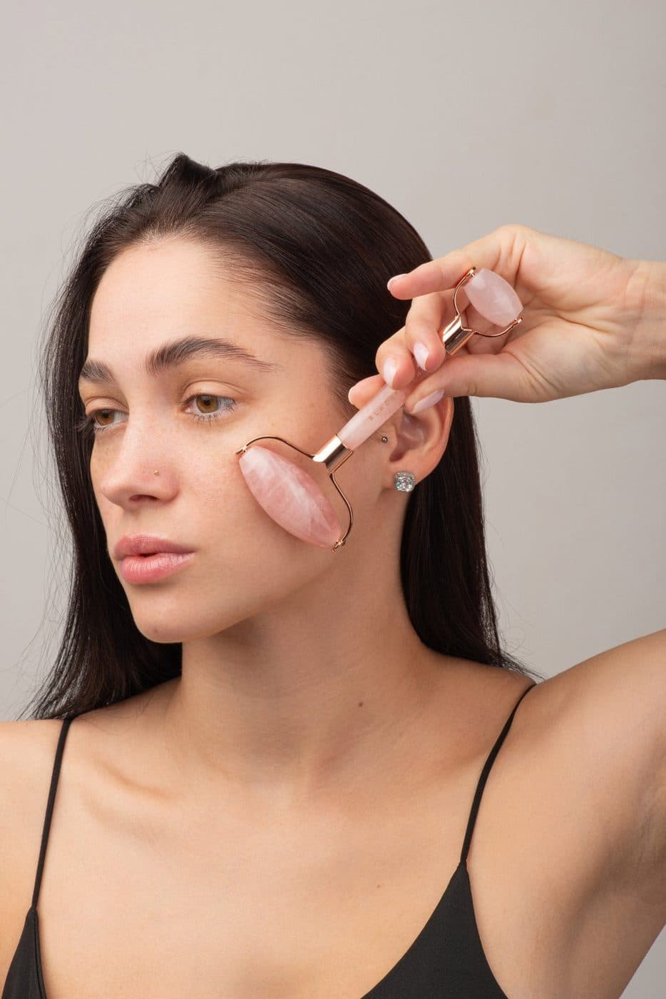 Комплект "Rose quartz gua sha & roller" — фото 7