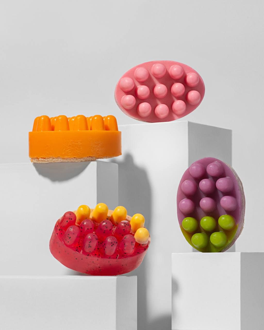 Набір масажного мила - Scrub Bar Collection «CelluFree» — фото 2