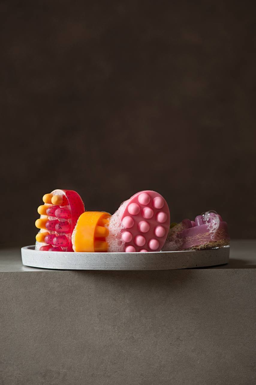 Набір масажного мила - Scrub Bar Collection «CelluFree» — фото 3
