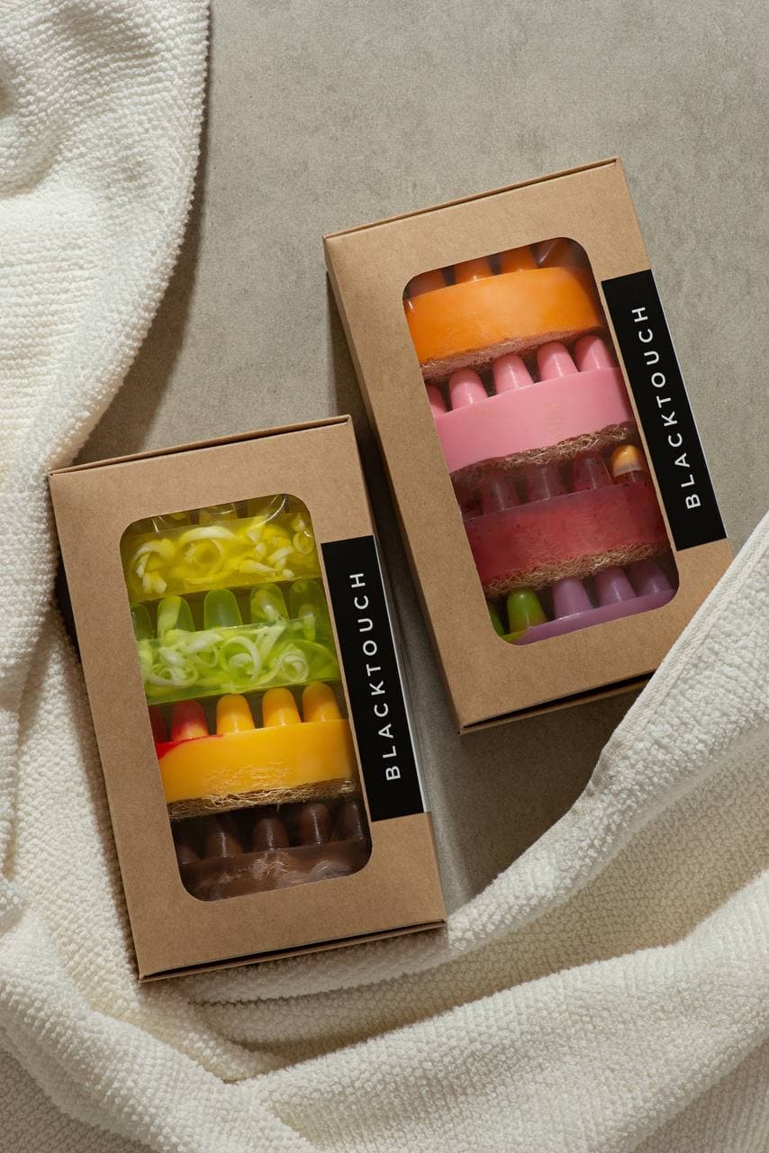 Набір масажного мила - Scrub Bar Collection «CelluFree» — фото 4