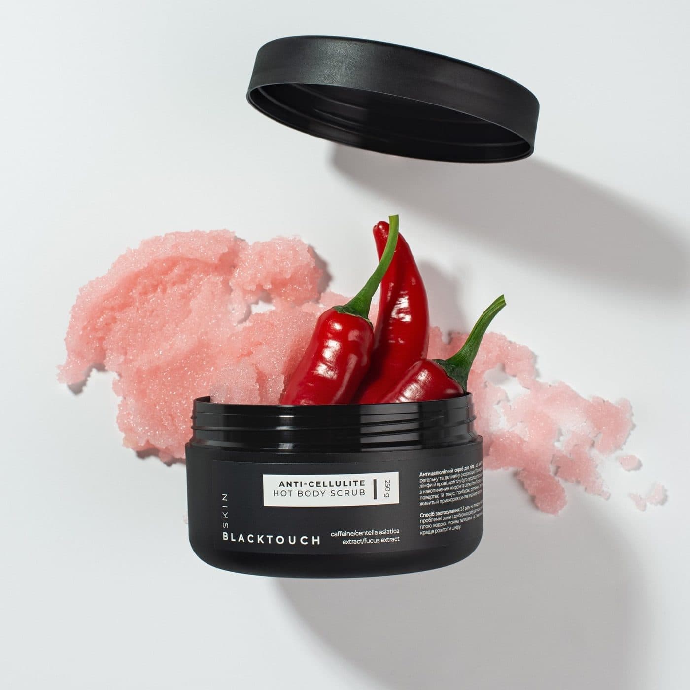 Антицелюлітний розігріваючий скраб для тіла Hot Body Scrub, 250 г