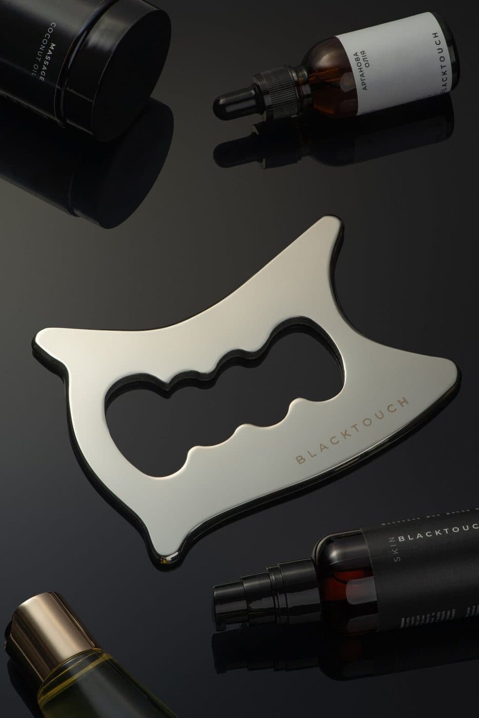 Сталевий шкребок Body Blade для гуа-ша масажу тіла — фото 2