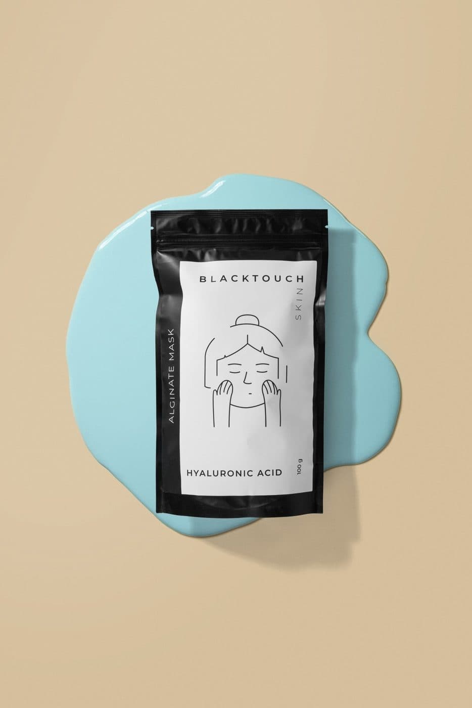 Альгінатна маска з гіалуроновою кислотою BlackTouch 20 г / 100 г / 200 г — фото 3