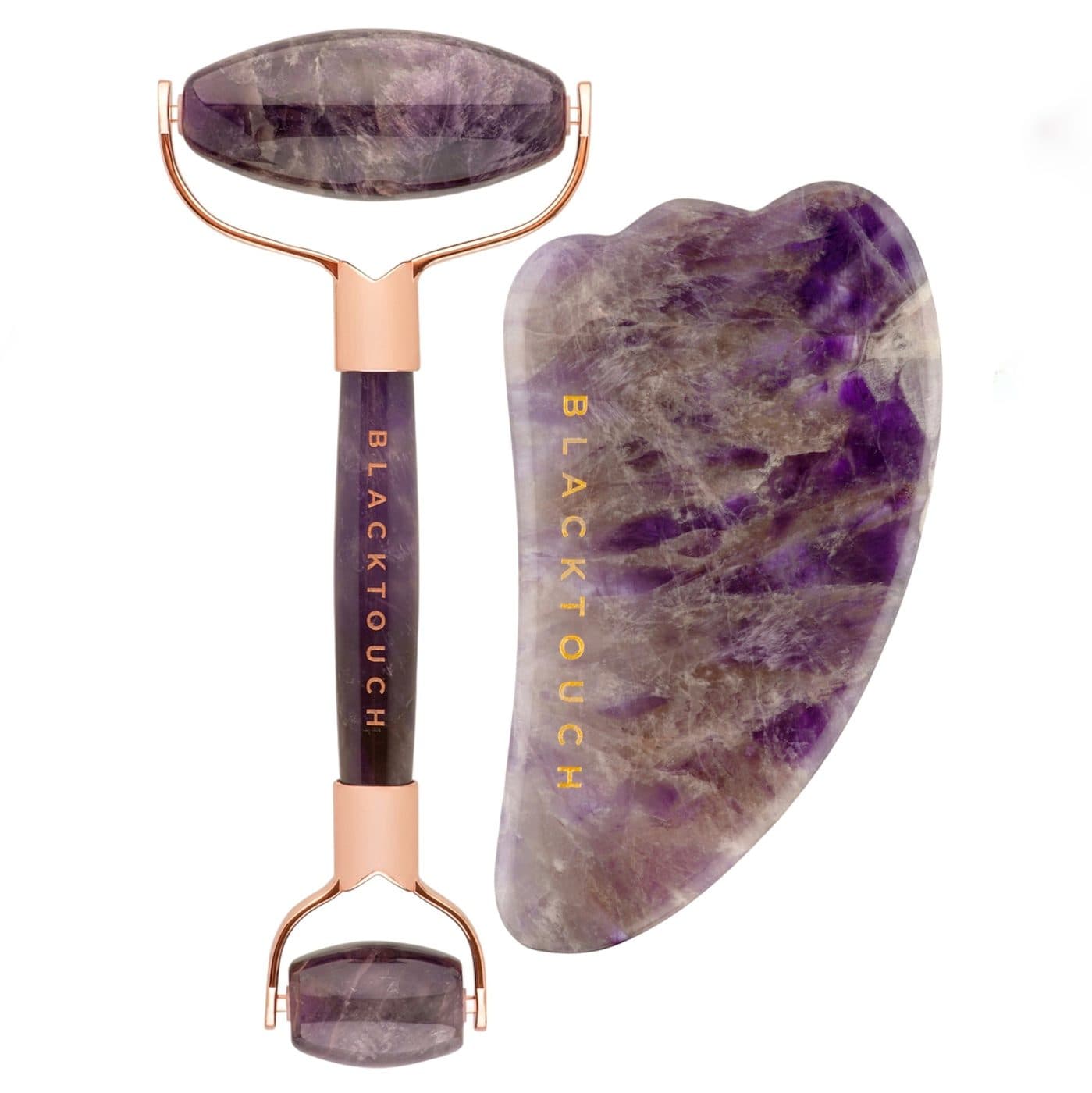 Комплект "Amethyst gua sha & roller"